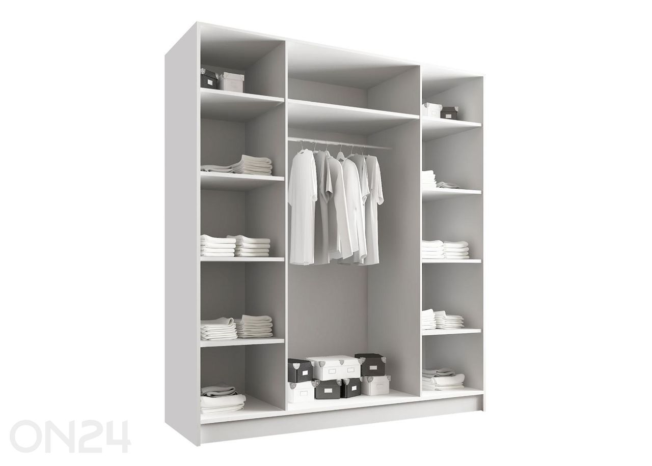 Vaatekaappi Santi I 200 cm kuvasuurennos