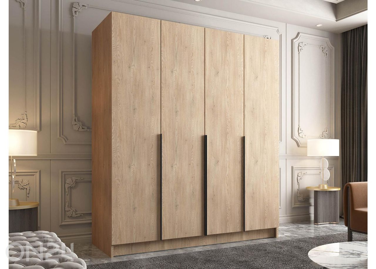 Vaatekaappi Santi I 200 cm kuvasuurennos