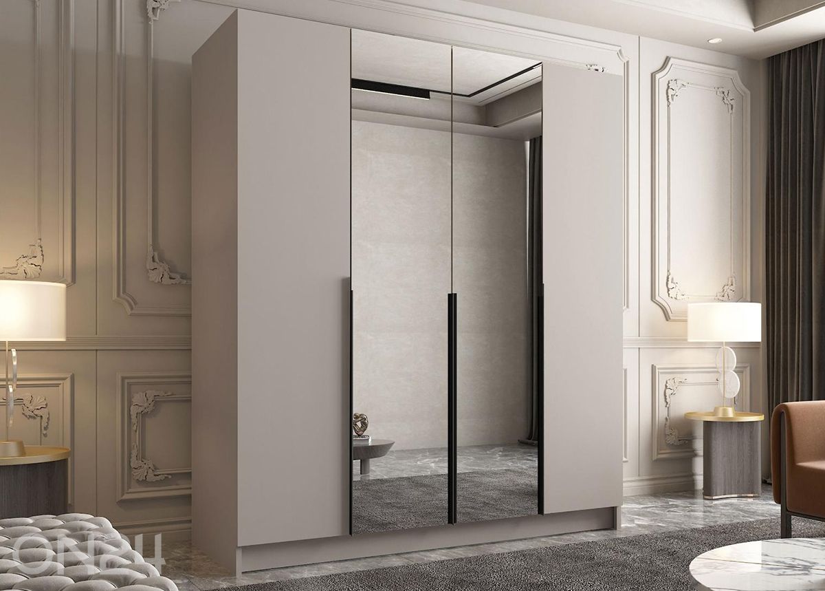 Vaatekaappi Santi II 200 cm kuvasuurennos