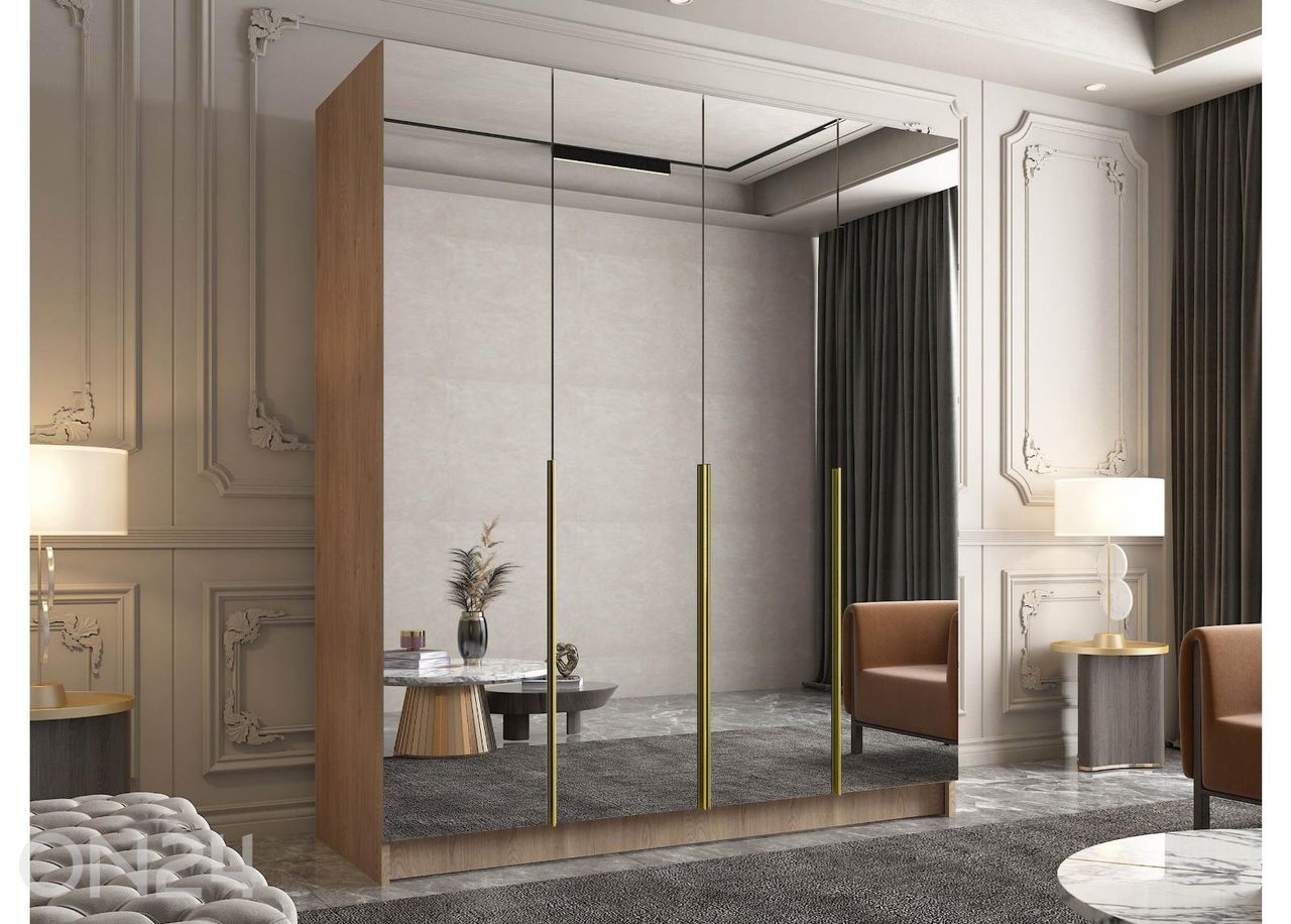 Vaatekaappi Santi III 200 cm kuvasuurennos