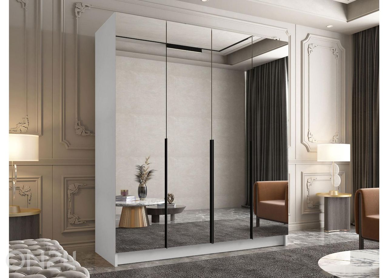 Vaatekaappi Santi III 200 cm kuvasuurennos