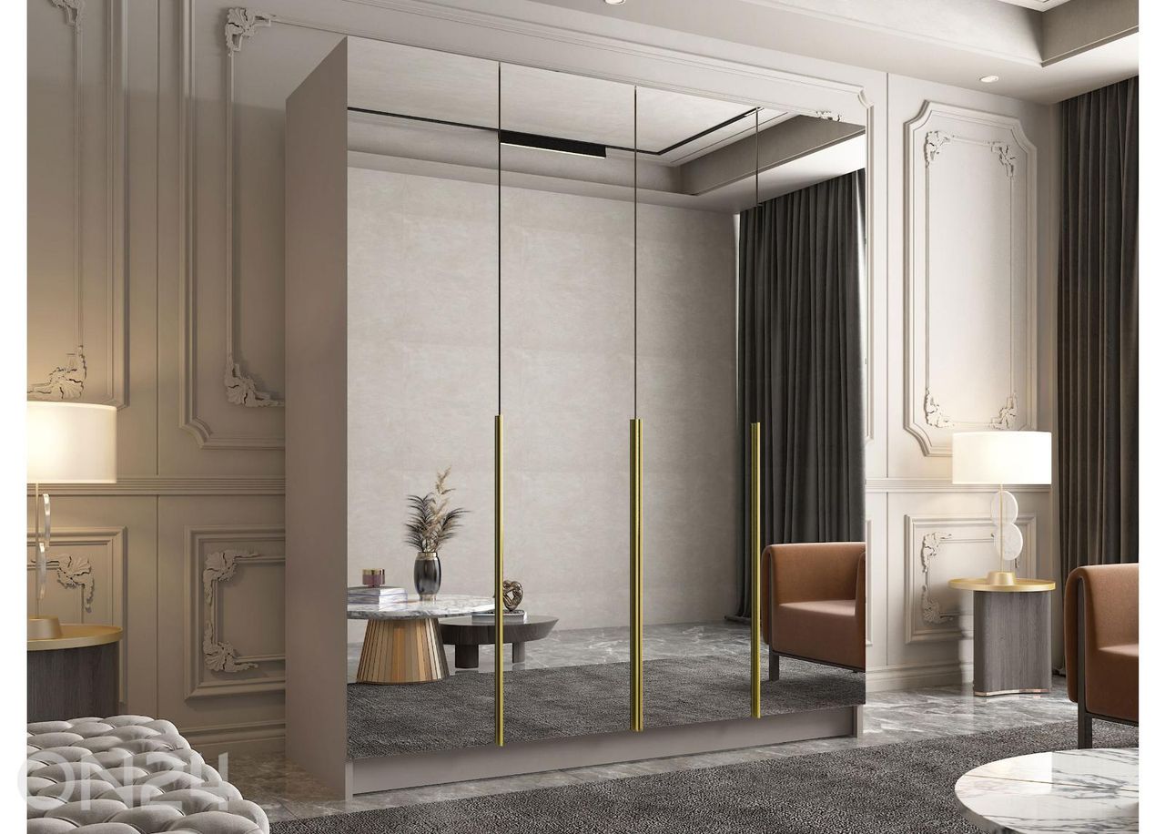 Vaatekaappi Santi III 200 cm kuvasuurennos