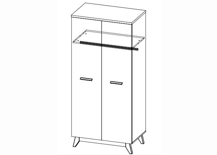 Vaatekaappi SV1 kuvasuurennos