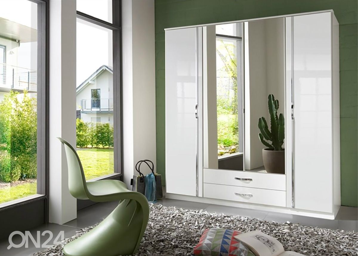Vaatekaappi Trio 180 cm kuvasuurennos