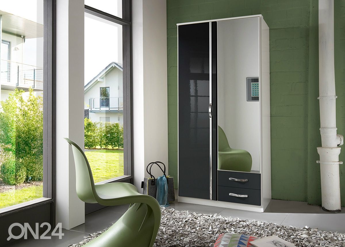 Vaatekaappi Trio 90 cm kuvasuurennos