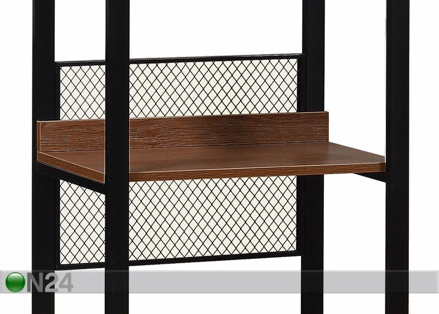 Vaatekaappijärjestelmä 60x200 cm (2 hyllyä + 2 tankoa) kuvasuurennos