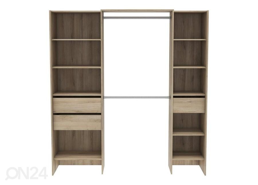 Vaatekaappijärjestelmä Miami 105-191cm kuvasuurennos