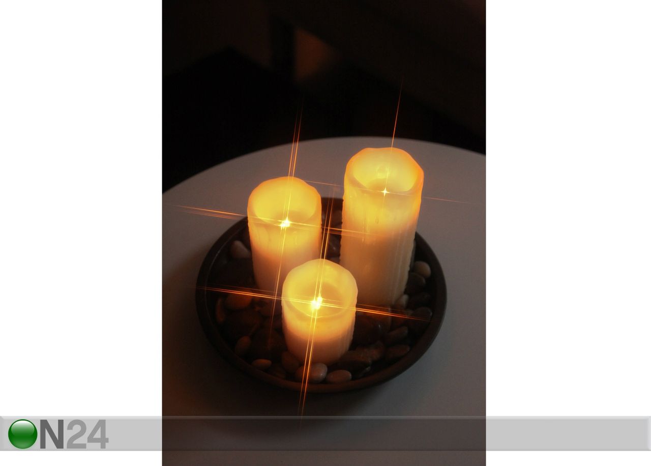 Vahakynttilä LED 20 cm kuvasuurennos