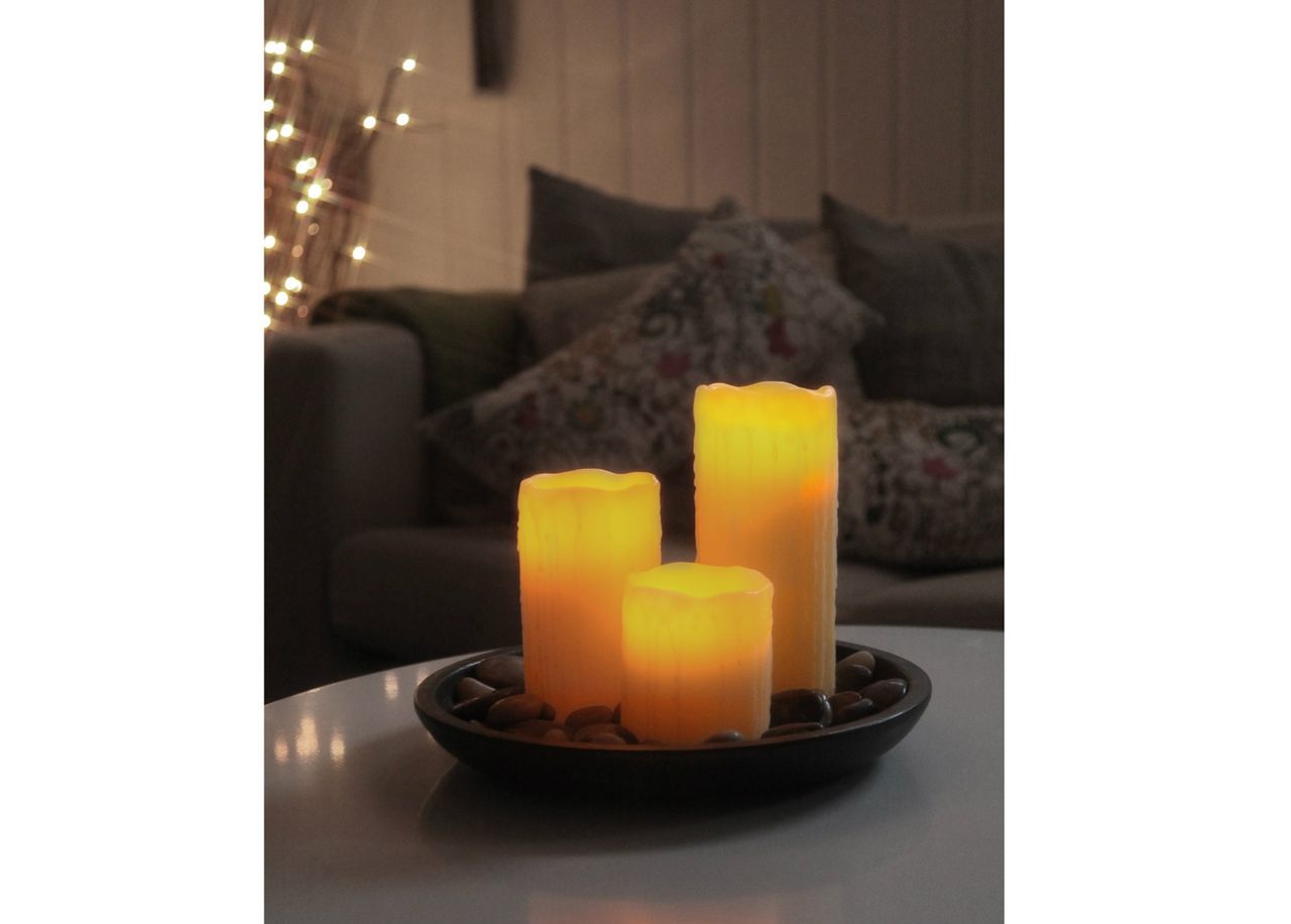 Vahakynttilä LED 20 cm kuvasuurennos