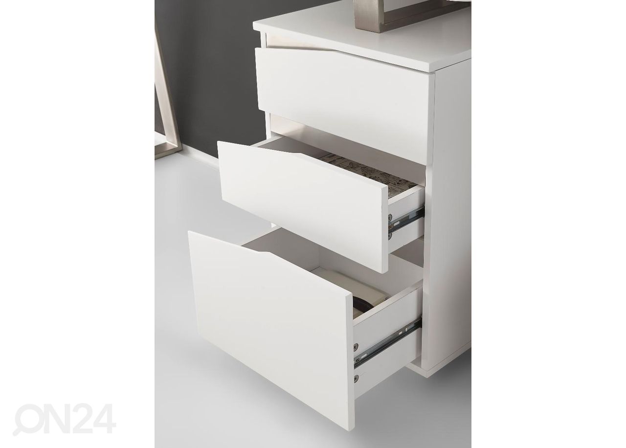 Valkoinen työpöytä Tori 40168WZ2 kuvasuurennos
