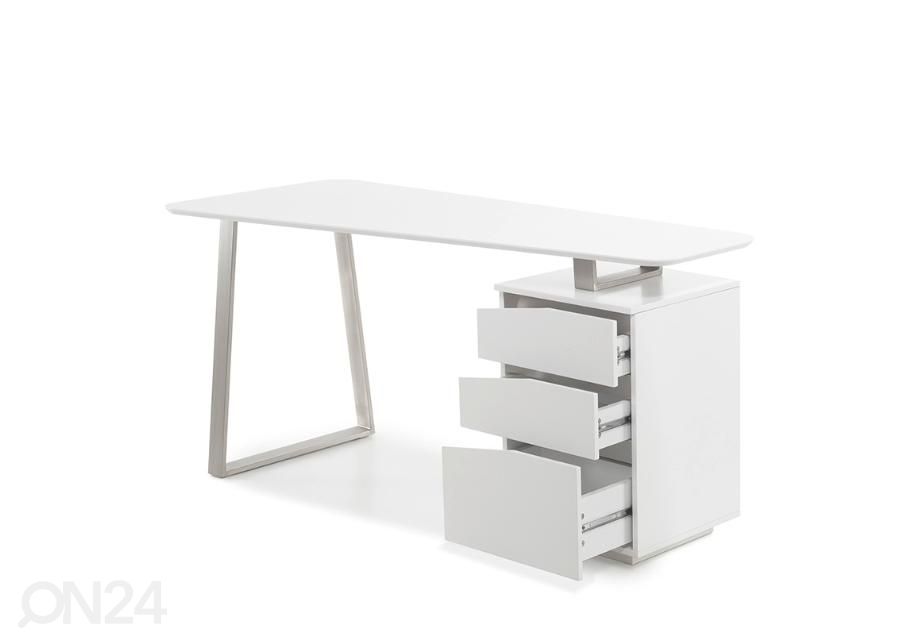 Valkoinen työpöytä Tori 40168WZ2 kuvasuurennos