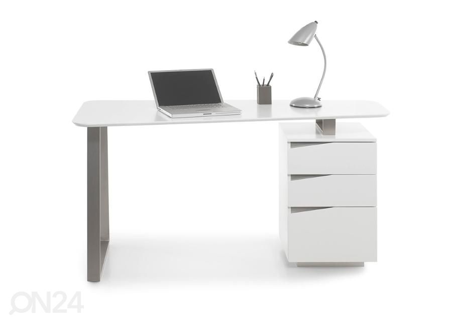 Valkoinen työpöytä Tori 40168WZ2 kuvasuurennos