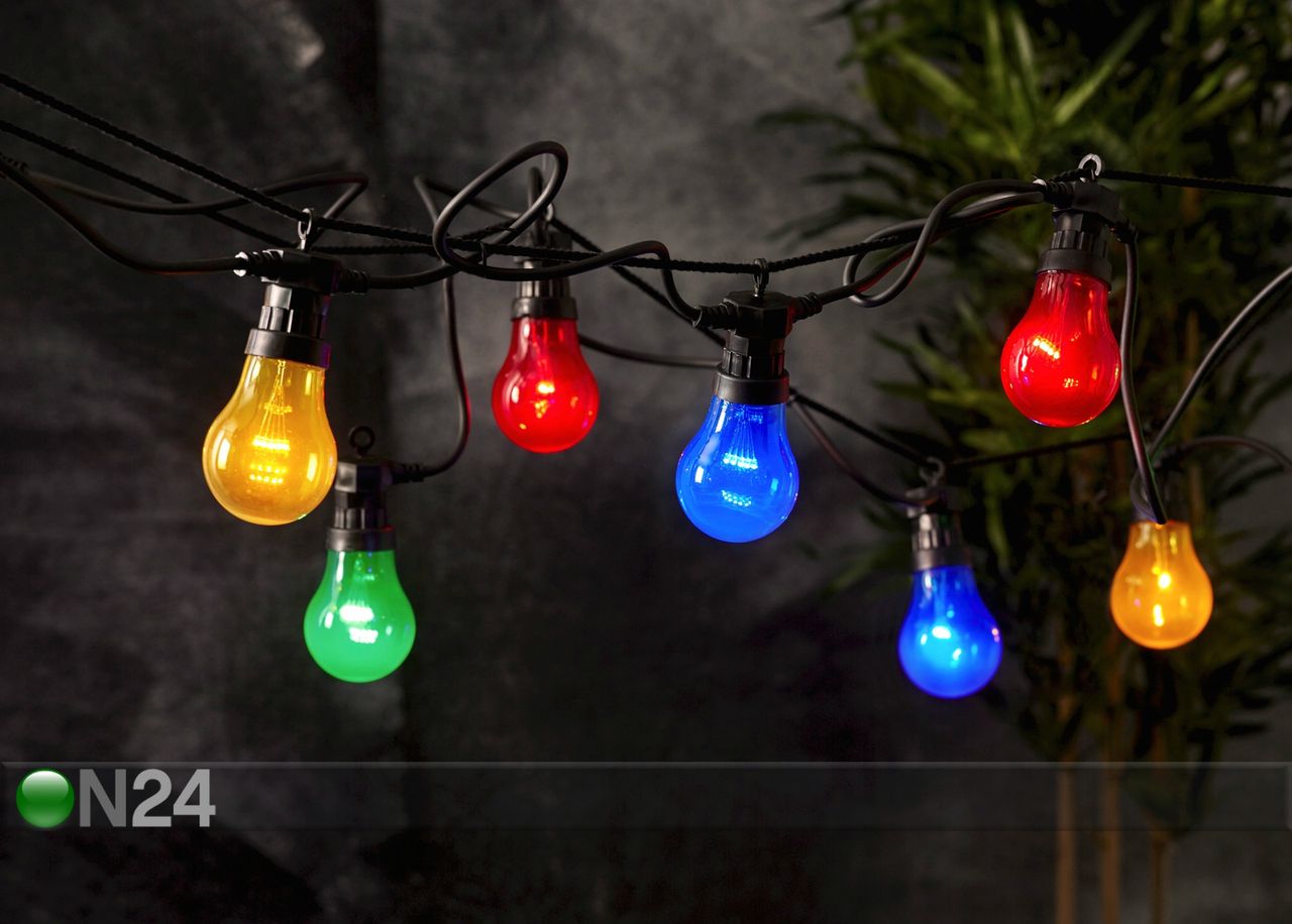 Valoketju Circus 10 LED kuvasuurennos