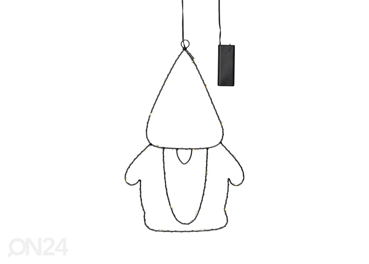Valokoriste Santa kuvasuurennos