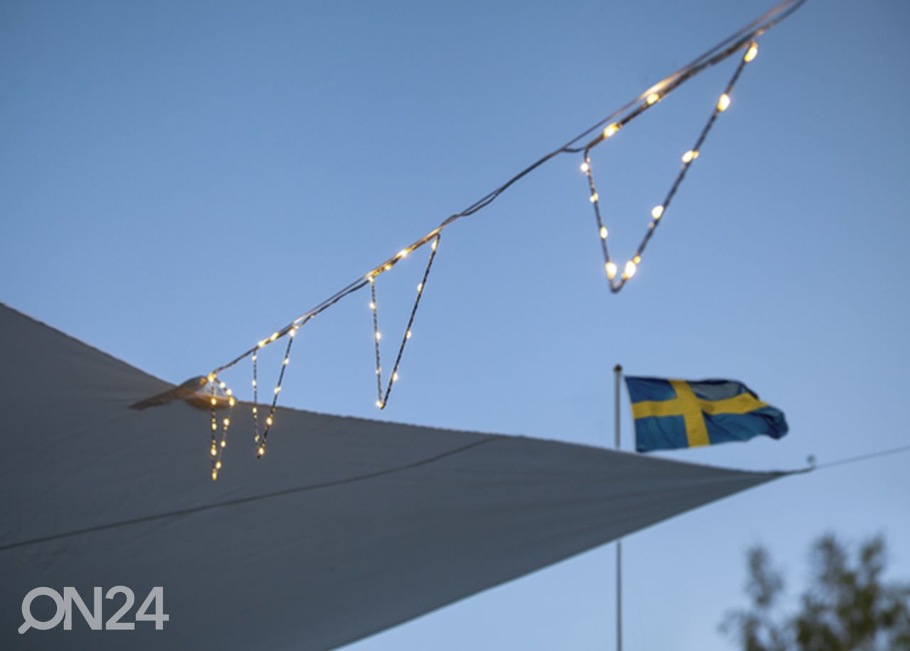 Valonauha Penny sisä- ja ulkokäyttöön, hopeanvärinen kuvasuurennos