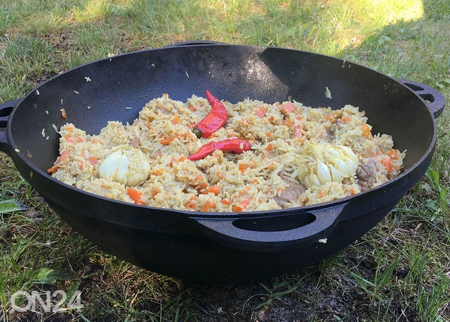 Valurauta pata SYTON 22 L Ø 50 cm kuvasuurennos