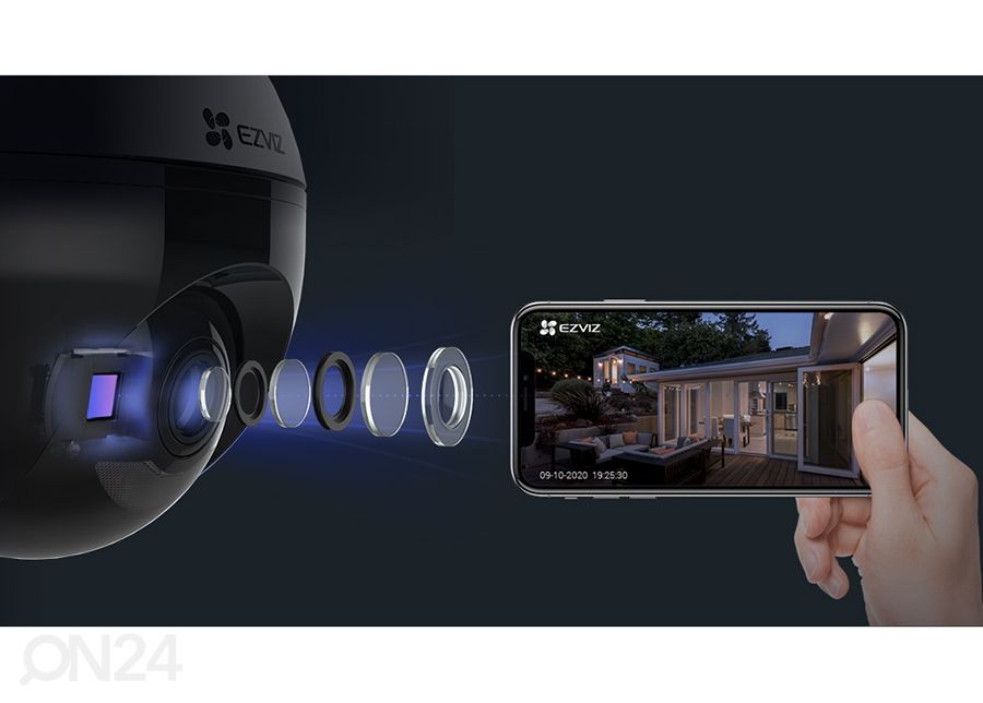 Valvontakamera Ezviz C8C kuvasuurennos