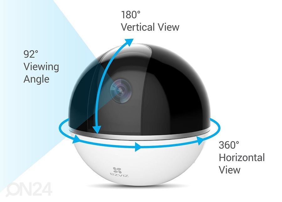 Valvontakamera Ezviz Mini 360 Plus kuvasuurennos