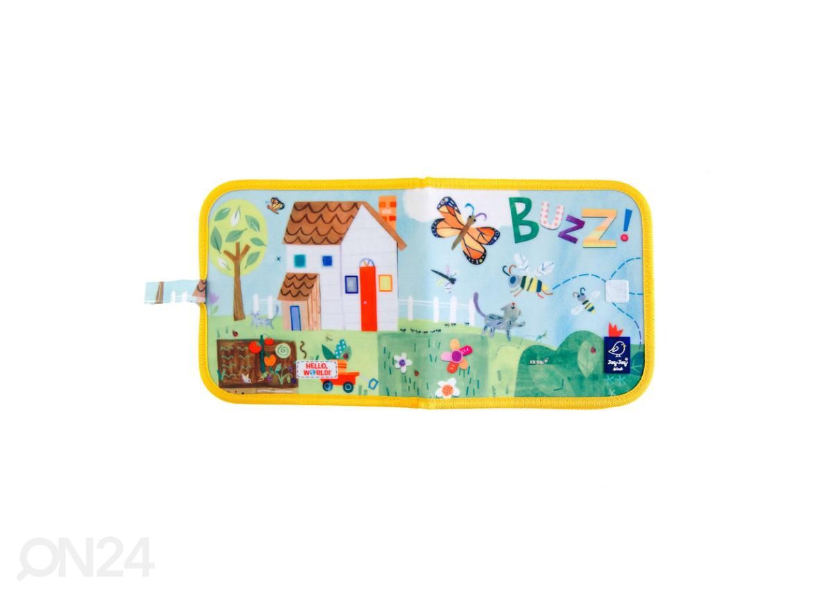 Värityskirja pölyttömillä liiduilla Jaq Jaq Bird Hyönteiset 20x20 cm kuvasuurennos