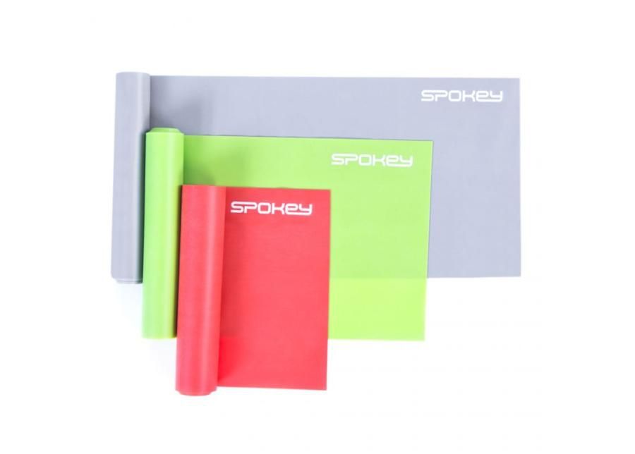 Vastuskuminauhat Fitness Spokey Swing II 3 kpl kuvasuurennos