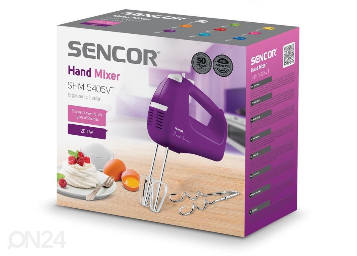 Vatkain Sencor SHM5405VT, violetti kuvasuurennos