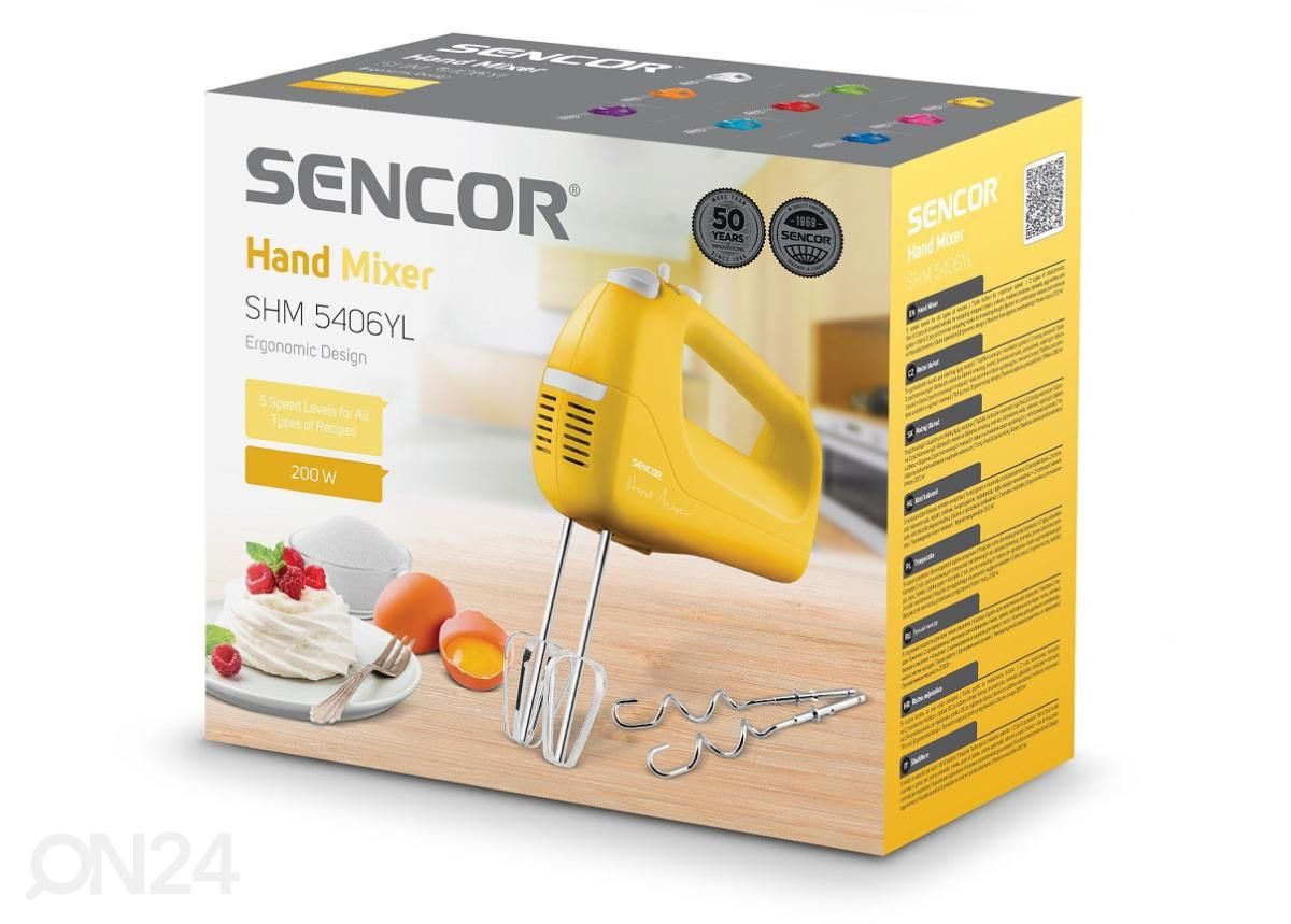 Vatkain Sencor SHM5406YL, keltainen kuvasuurennos