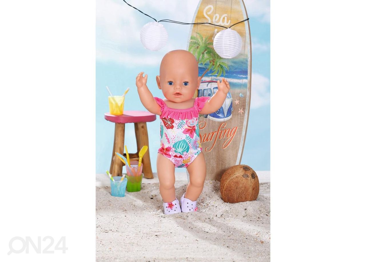 Vauvanuken uimapuku Holiday BABY BORN 43 cm kuvasuurennos
