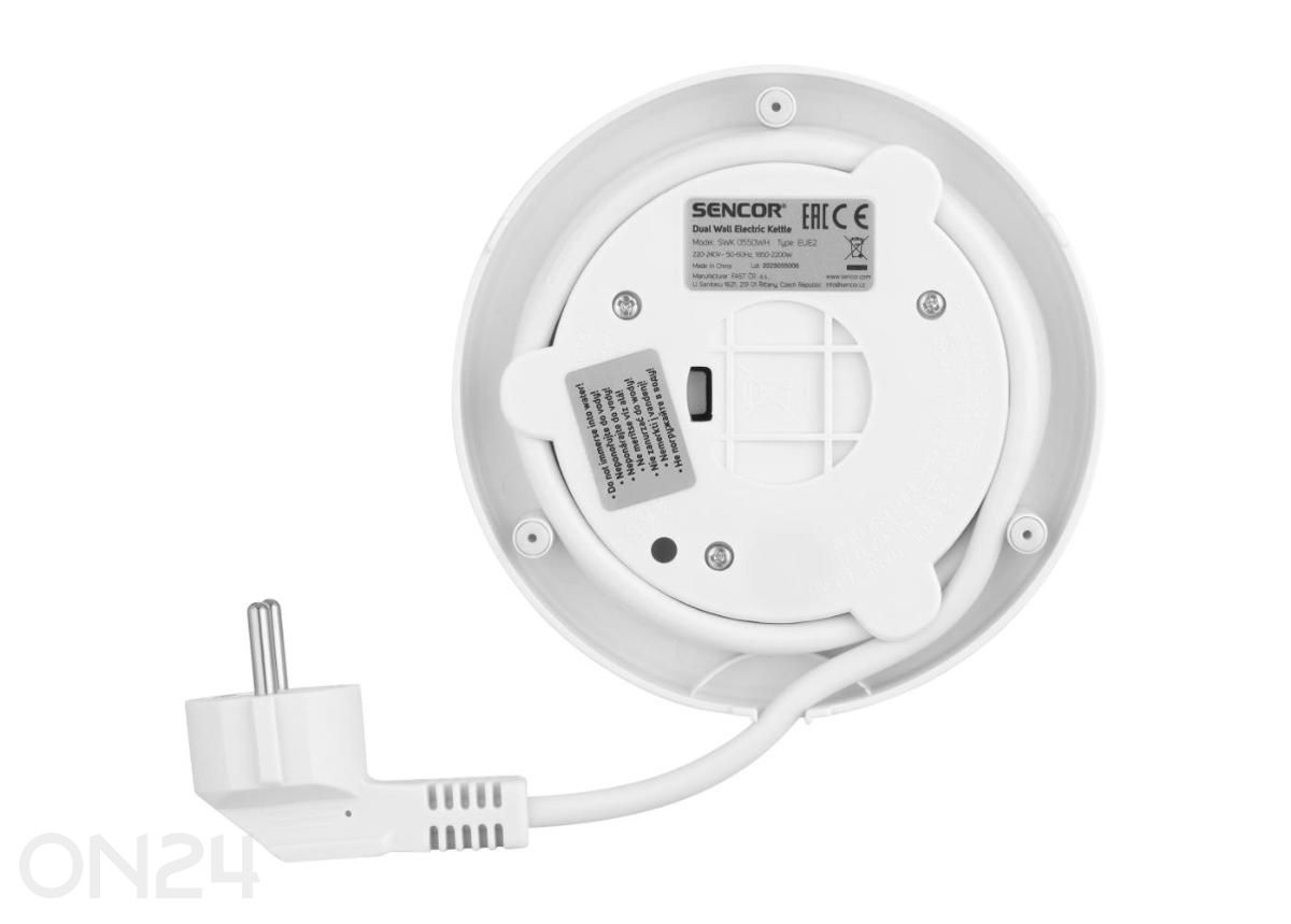 Vedenkeitin Sencor 1,7 L SWK0550WH, valkoinen kuvasuurennos