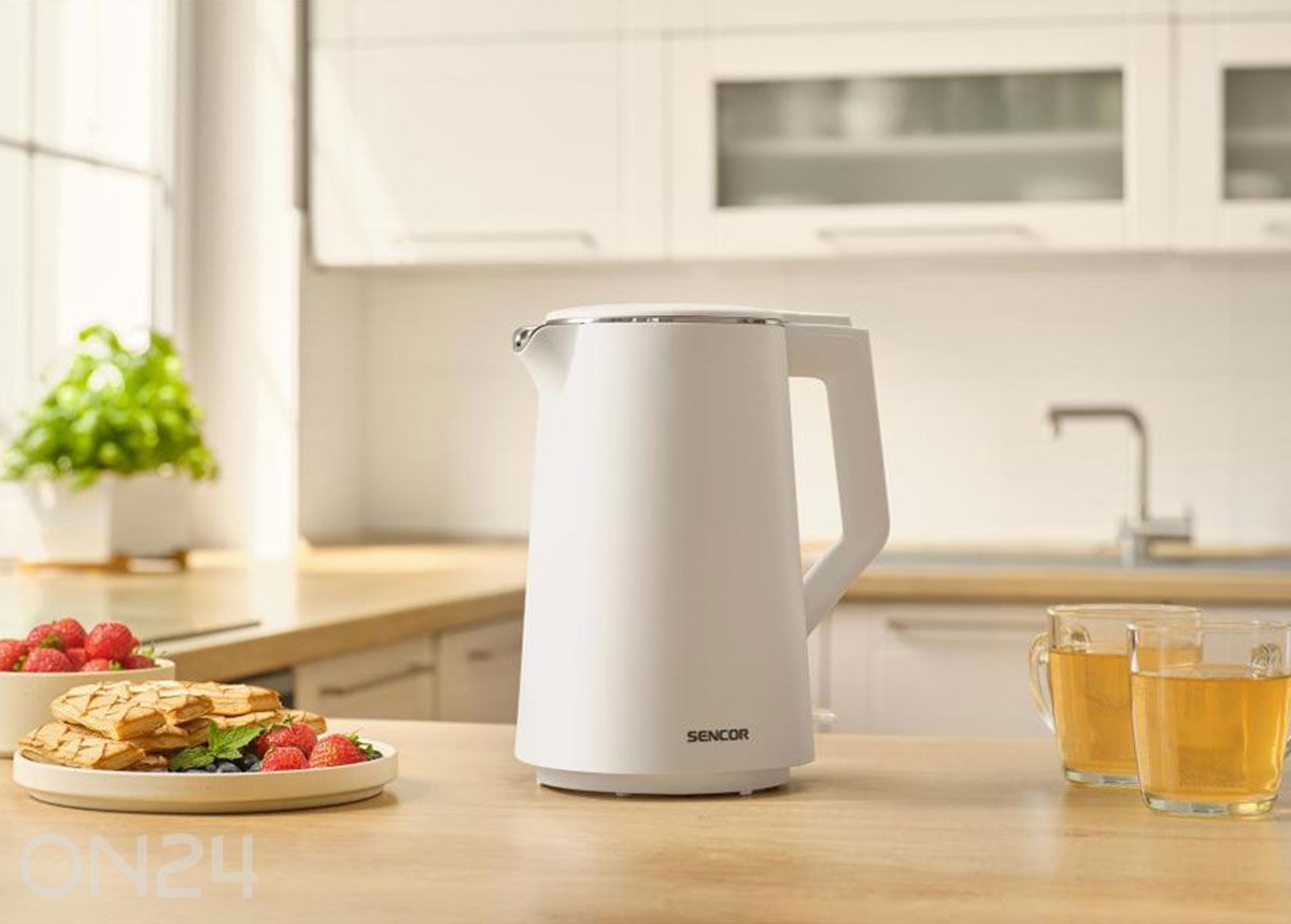 Vedenkeitin Sencor 1,7 L SWK0550WH, valkoinen kuvasuurennos