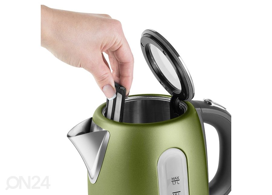 Vedenkeitin Sencor Metallic 1,7 L kuvasuurennos