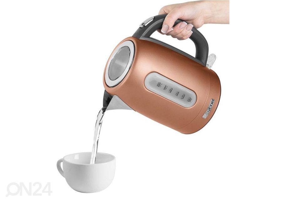 Vedenkeitin Sencor Metallic 1,7 L kuvasuurennos