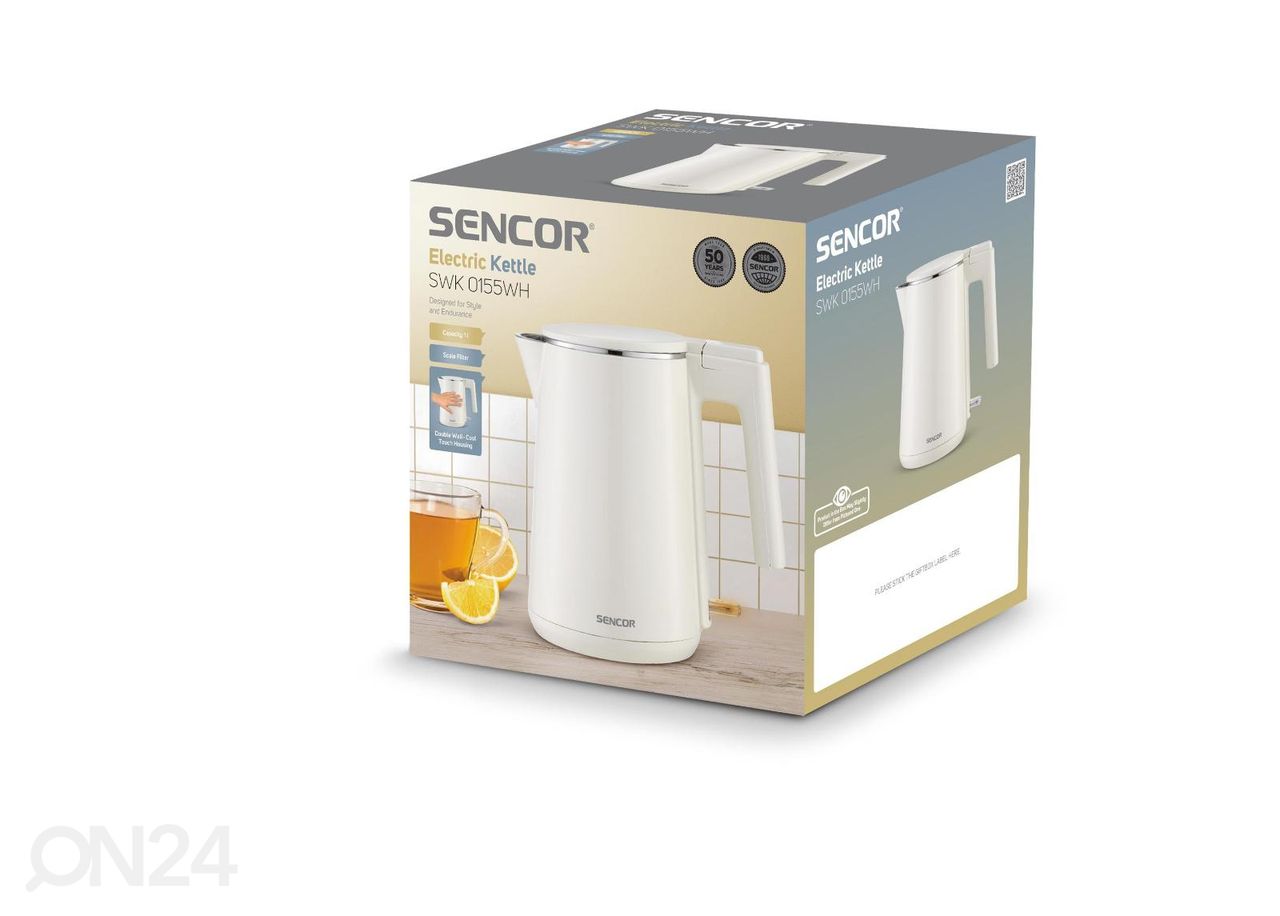 Vedenkeitin Sencor SWK0155WH, 1 L kuvasuurennos