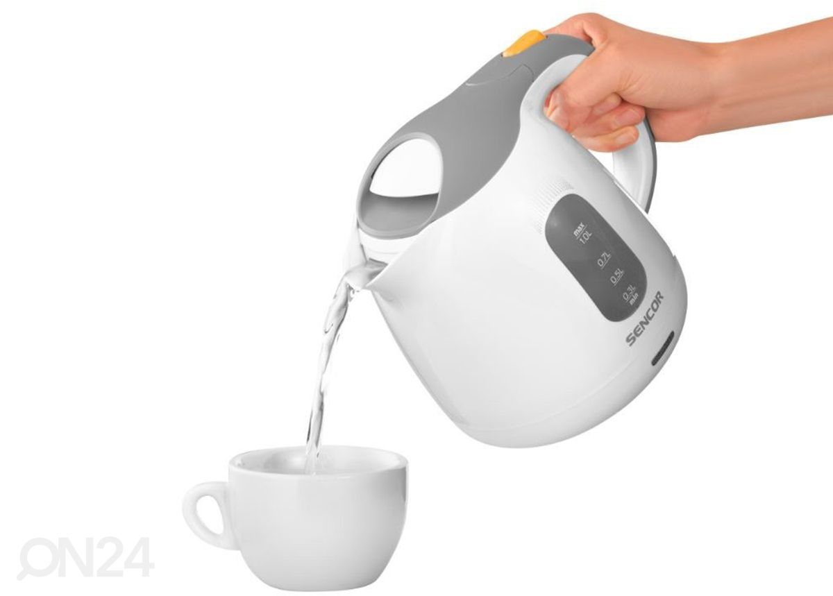 Vedenkeitin Sencor SWK1100WH, vallkoinen kuvasuurennos
