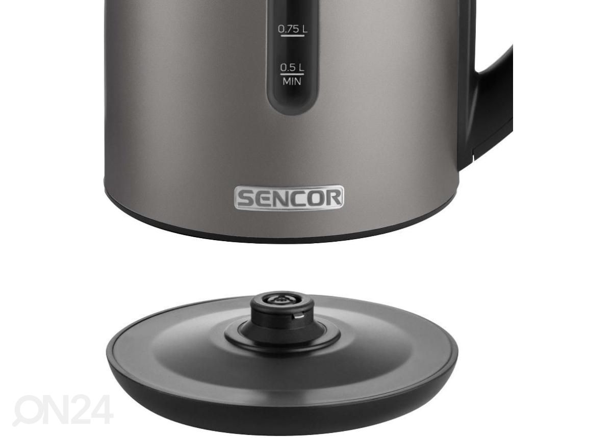 Vedenkeitin Sencor SWK7708BK, musta kuvasuurennos