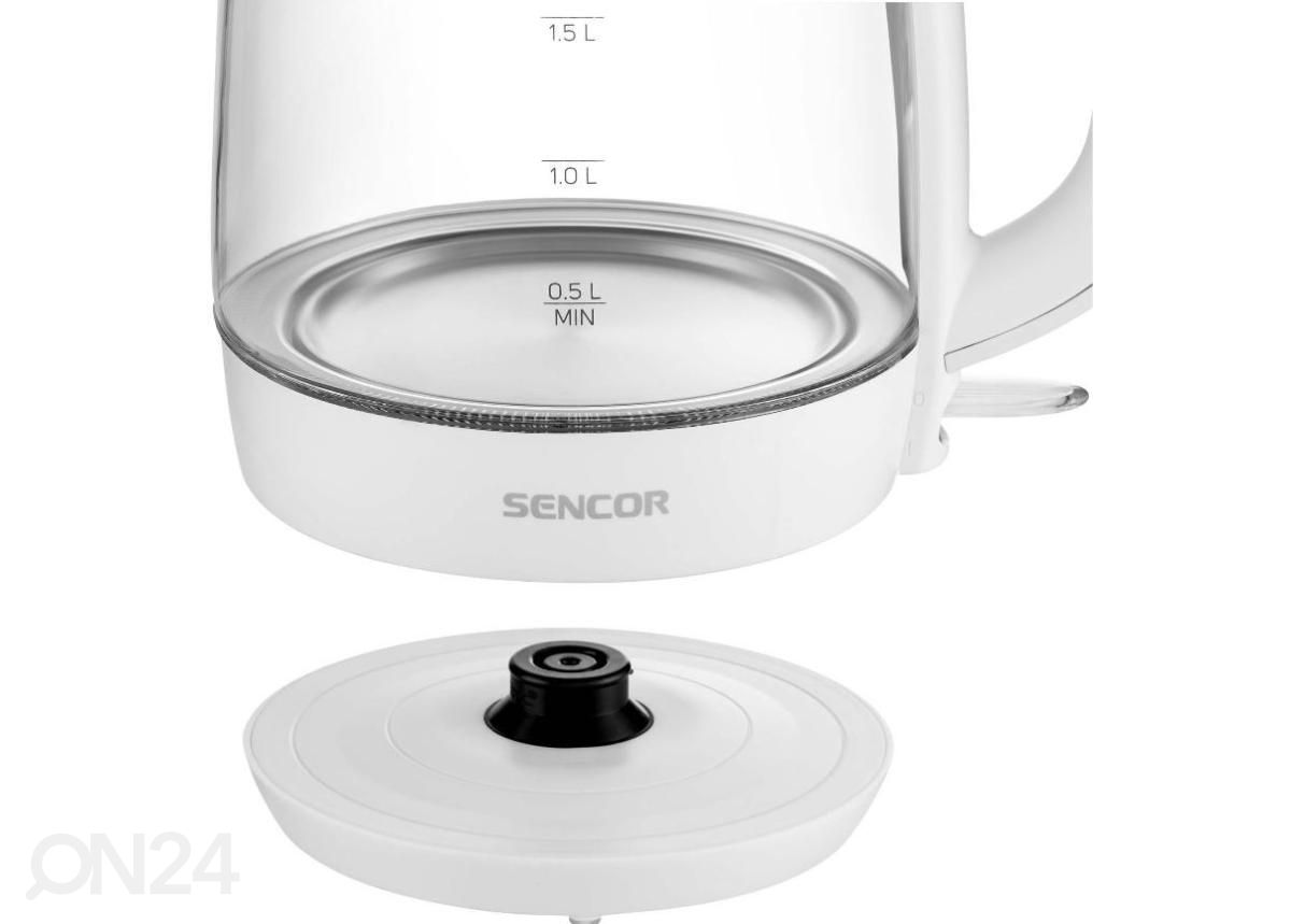 Vedenkeitin Sencor, valkoinen 1,7 L kuvasuurennos