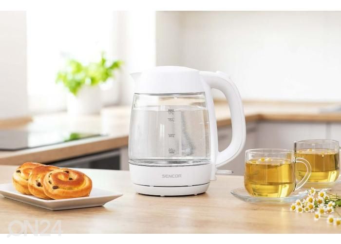 Vedenkeitin Sencor, valkoinen 1,7 L kuvasuurennos