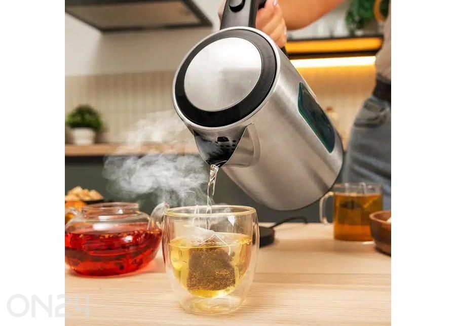 Vesikattila Cecotec ThermoSense, 1,7 L, musta kuvasuurennos