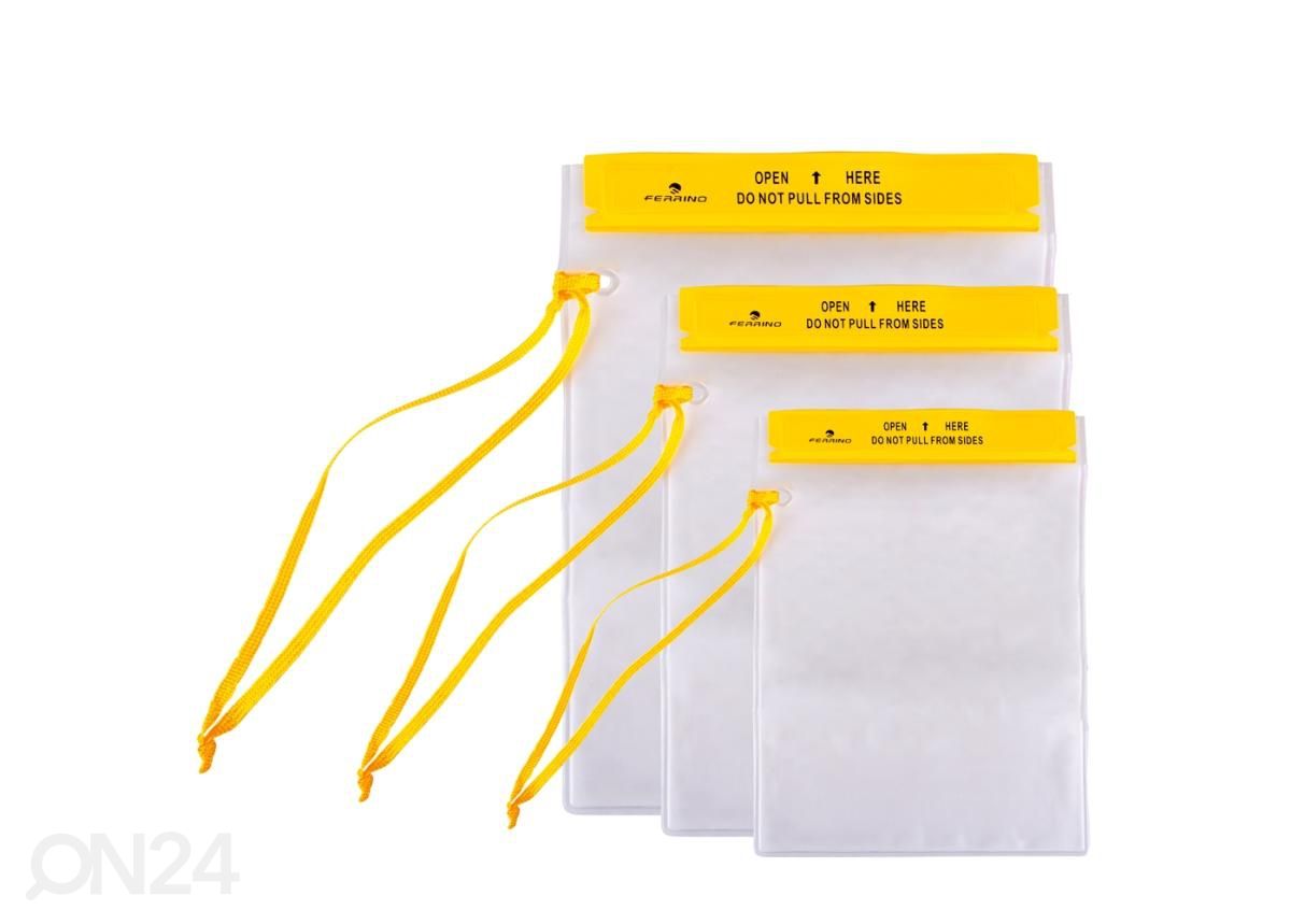 Vesitiivis pussi FERRINO S 14x12 cm kuvasuurennos