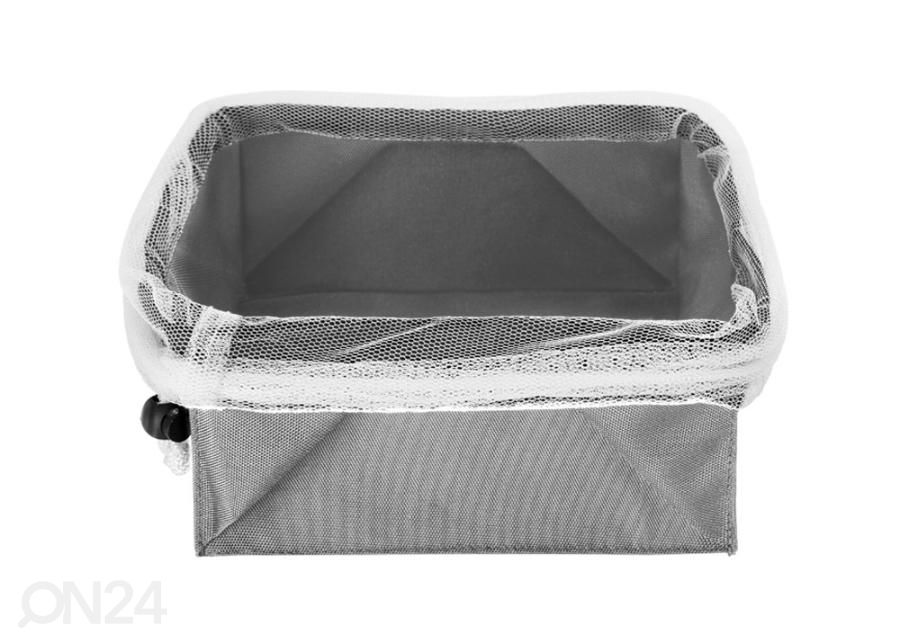 Vihanneskori verkkokankaalla 23x23 cm kuvasuurennos