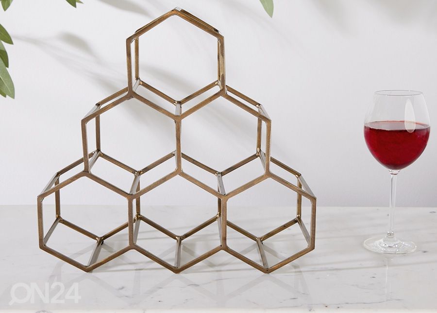 Viinipulloteline Honeycomb kuvasuurennos