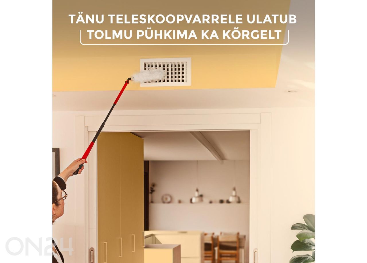 VILEDA Flex & Catch piktävartinen pölyhuiska kuvasuurennos