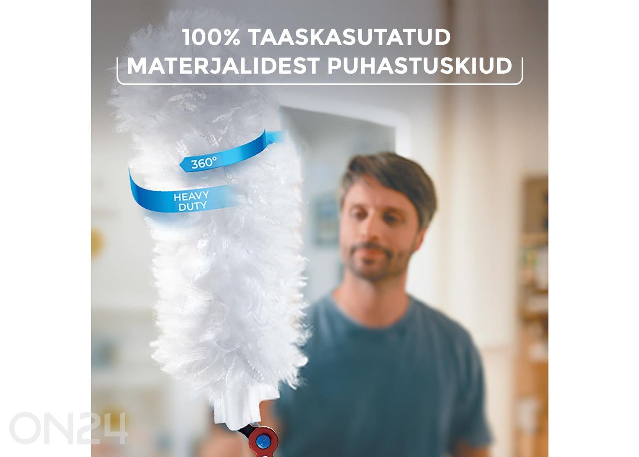 VILEDA Flex & Catch piktävartinen pölyhuiska kuvasuurennos