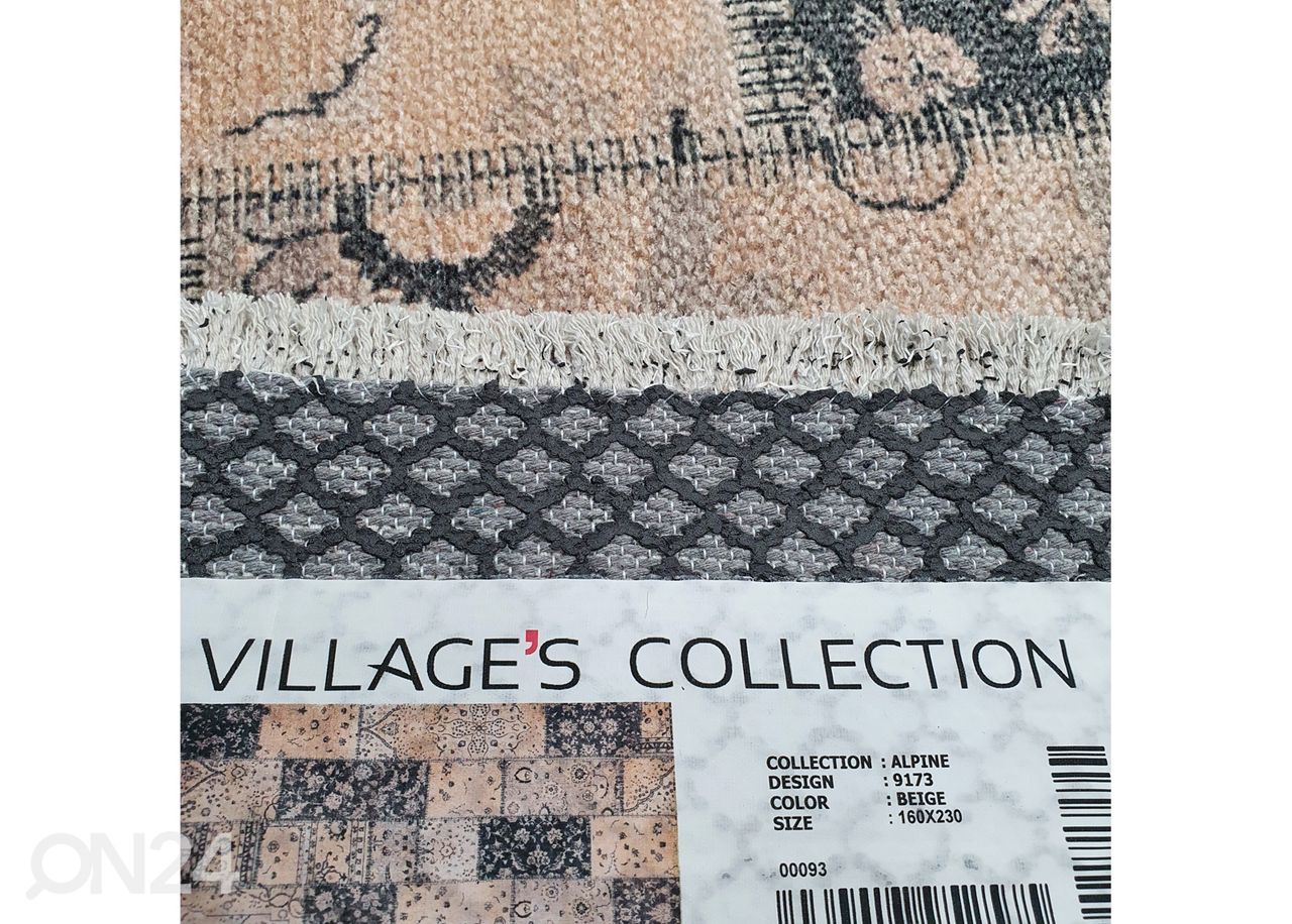 Village’s puuvillamatto Alpine 160x230 cm kuvasuurennos