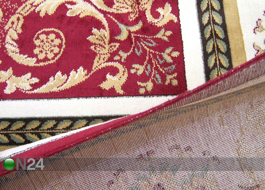 Viskoosimatto DUSHANBE 200x300 cm punainen kuvasuurennos