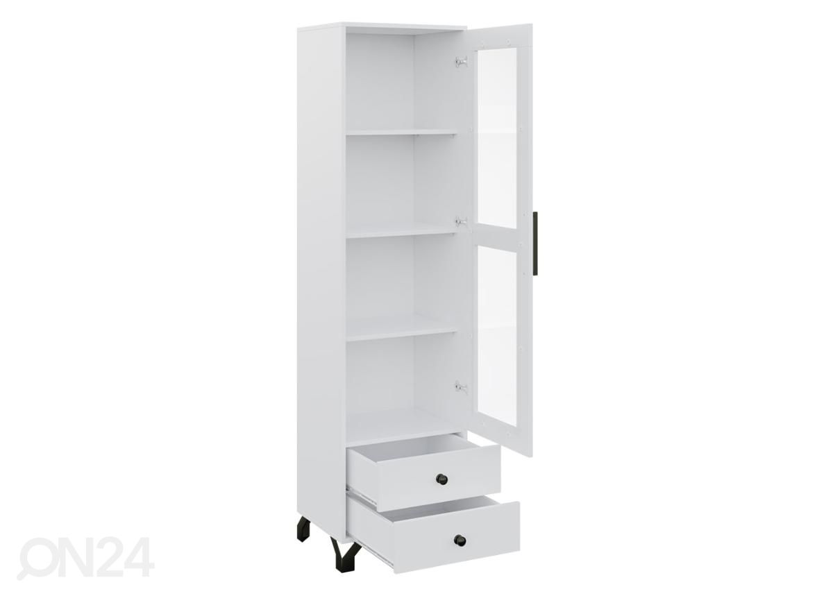 Vitriini + LED valaistus kuvasuurennos