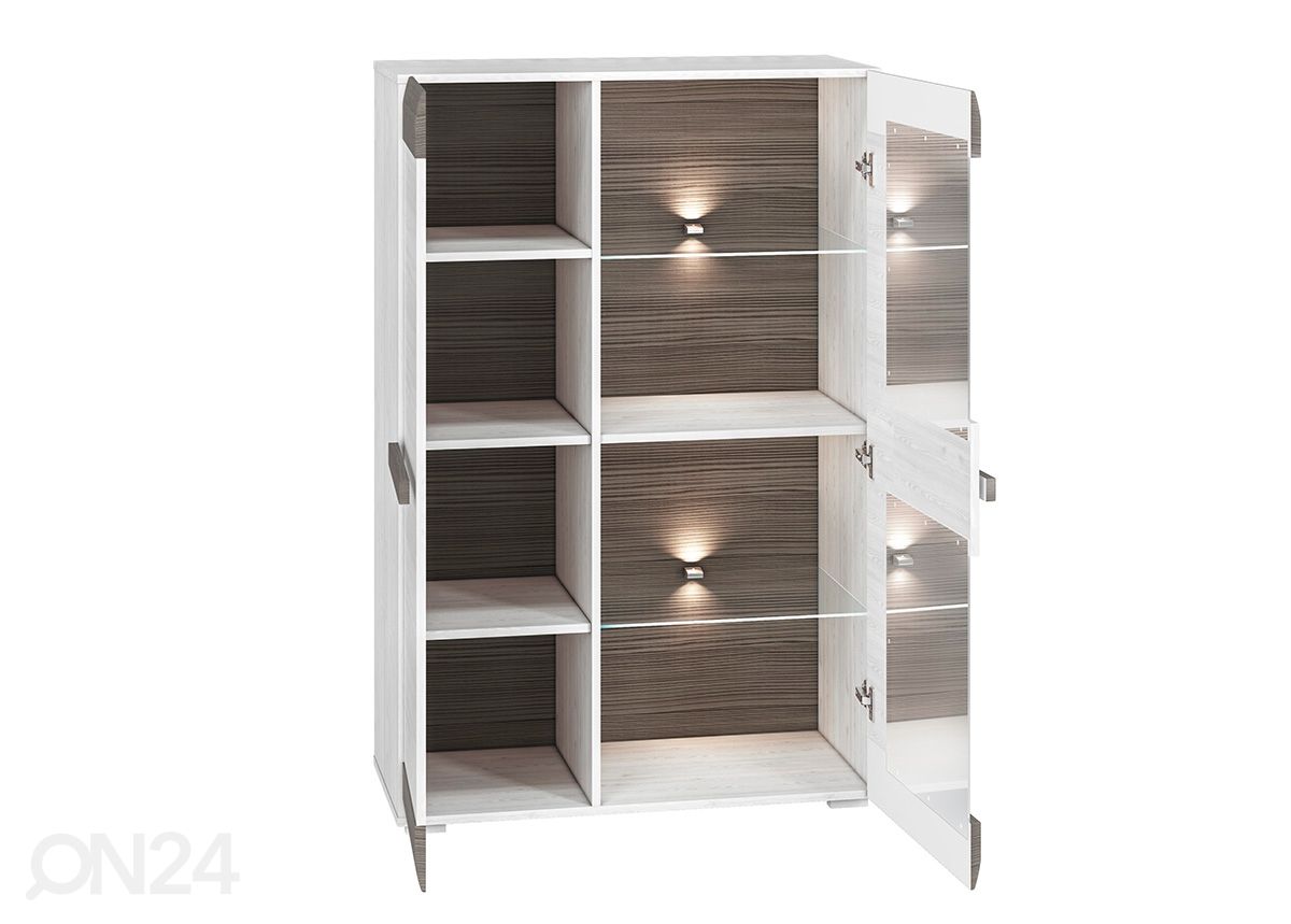 Vitriinikaappi Bianca 92 cm kuvasuurennos
