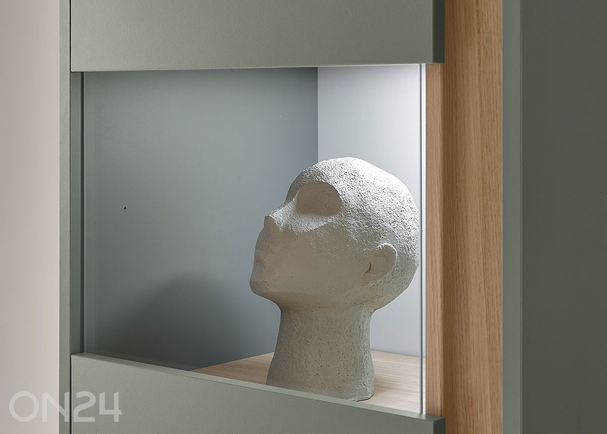 Vitriinikaappi City 157 cm kuvasuurennos