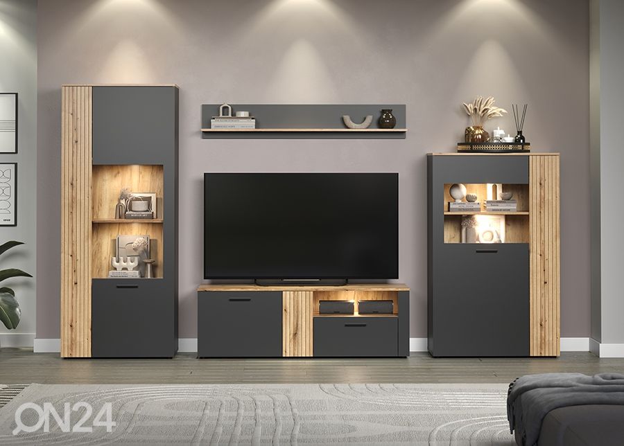 Vitriinikaappi Esteban 80 cm kuvasuurennos
