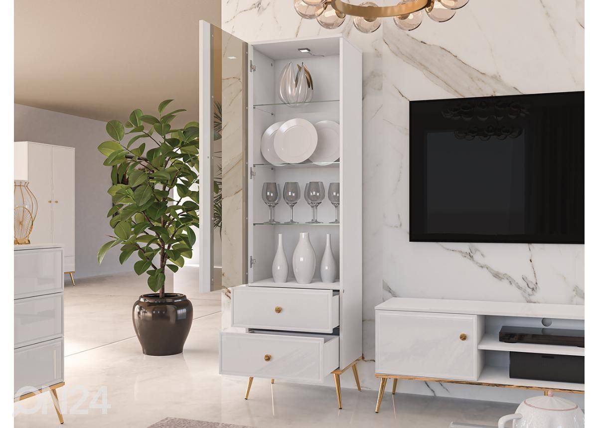 Vitriinikaappi Gloss 55 cm kuvasuurennos
