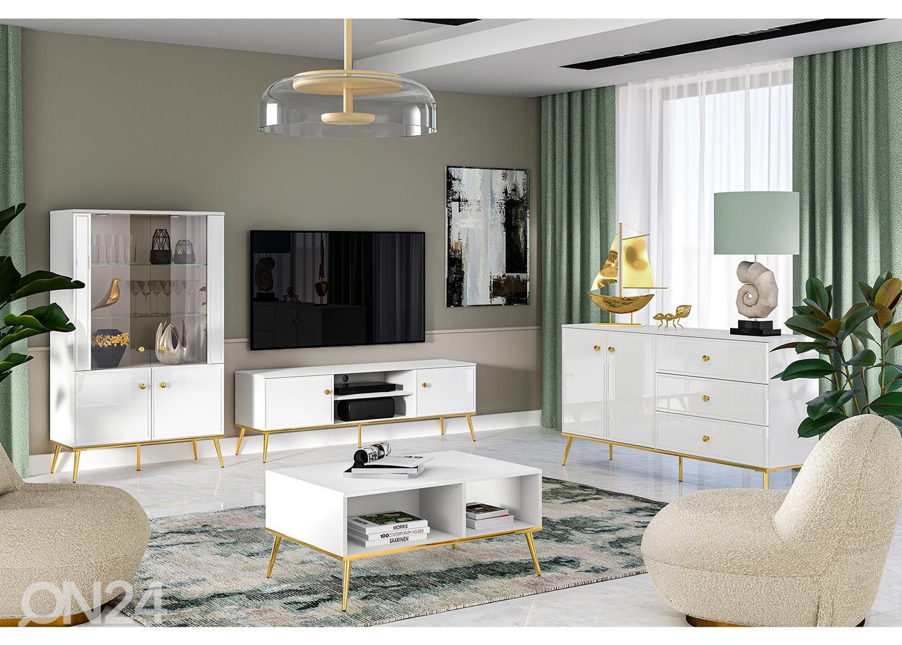 Vitriinikaappi Gloss 92 cm kuvasuurennos